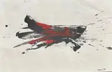 Composition rouge by Domoto Hisao, Aquarelle, sold Jul 2026