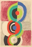 Composition by Sonia Delaunay, 1972, Lithographie en couleurs, sold Jun 2026