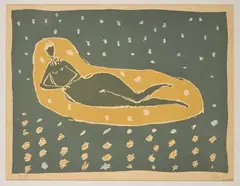 Nu allongé by Zoran Mušič, Lithographie, sold Jun 2026