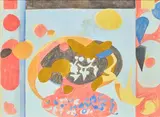 Composition abstraite, circa 1950 by Jacques Lagrange, Gouache, sold Jun 2026