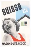 Suisse Eté - Wagons-lits Cook by Walter Allner, Affiche en couleur, sold Mar 2026