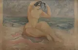 Baigneuse by Pere Pruna i Ocerans, Aquarelle, sold Mar 2026