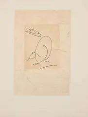 Oiseau mère by Max Ernst, 1972, Eau-forte/Aquatinte sur papier Japon N°, sold Jun 2021