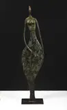 Femme stylisée dans le gout des Cyclades by Nadine Debay, 2008, Epreuve en bronze numérotée, sold Dec 2018