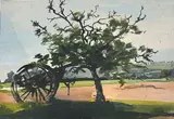 Vieux pommier à la charette by Marie-Madeleine Masson, Gouache sur papier, sold Jan 2026