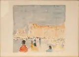L'Ardèche by Ariane Prokhoroff, Aquarelle et encre, sold Apr 2026