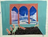 Intérieur vénitien by Léopold Survage, 1937, Gouache, sold Dec 2025