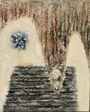 Sans titre by Georges Breuil, 1971, Technique mixte et collage sur toile, sold Sep 2024