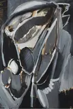 Nocturne by Paul Hémery, 1973, Gouache sur Bristol, sold Sep 2024