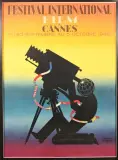 Festival International du film, Cannes du 20 Septembre au 5 Octobre 1946 by Paul Colin, Affiche lithographique en couleurs, sold Apr 2025