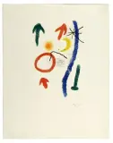 Chemin de Ronde I by Joan Miró, 1966, Eau-forte, aquatinte et rhodoïd à l’outil sur papier, sold Jun 2026