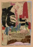 Composition by Arthur Aesbacher, 1961, Collage et arrachage sur papier, sold Jun 2026