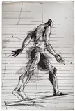 Homme qui marche by Vladimir Veličković, 1983, Lithographie en noir datée, annotée, sold Apr 2026