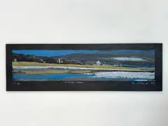 Marée basse by Jean-Baptiste Sécheret, 2007, Lithographie en couleurs sur papier noir numéroté, sold Apr 2026