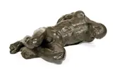 Homme nu allongé by Ettore Greco, Bronze à patine brune, sold Dec 2025
