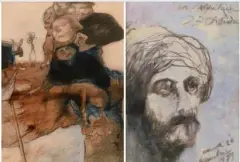Ne bougeons plus by Jean-Baptiste Chéreau, 1973, Pastel sur papier, sold Oct 2025