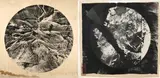 (2 œuvres) -Composition by Phénix Varbanov, 1997, Technique mixte et collage, sold Oct 2025