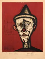 MON CIRQUE by Bernard Buffet, 1968, Lithographie en couleurs sur papier, sold Oct 2025