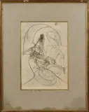 COMPOSITION ABSTRAITE by Roberto Matta, Eau-forte et aquatinte en couleurs sur papier, sold Oct 2025