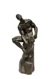 NU MASCULIN ASSIS by Ettore Greco, Bronze à patine noir, sold Oct 2025