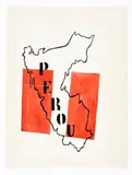 Projet de décor pour ‘Bolivar’ by Fernand Léger, Mine de plomb et gouache sur papier, sold Jun 2025