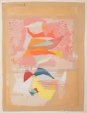 Sans titre by Henryk Stażewski, Gouache sur papier marouflé sur papier, sold Jul 2026