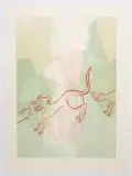 Cranachs Hund by Erik Dietman, 1999, Lithographie sur papier, sold Jul 2026
