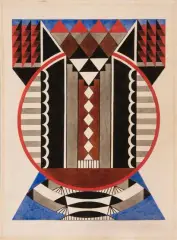 Sans titre by Auguste Herbin, Encre et aquarelle sur papier, sold Jun 2026