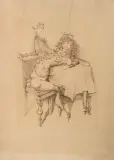 Le déjeuner de la poupée by Hans Bellmer, 1967, Eau-forte et aquatinte sur papier, sold Jun 2026
