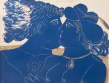 Le baiser by Alekos Fassianos, Lithographie en couleurs, sold Jun 2026
