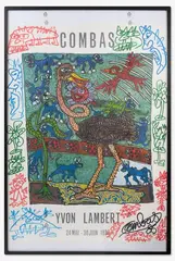 Sans titre by Robert Combas, 1986, Affiche, impression (offset) pour une exposition à la galerie Yvon Lambert, sold Jun 2026
