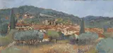 Vue de Bergerac by Marko Stupar, Gouache sur papier, sold Apr 2026