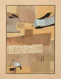 Sans titre by Patrice Kalil, Technique mixte avec découpage et collages sur papier, avec rehauts, sold Apr 2026