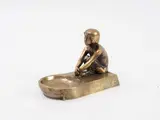 et Susse Frères Vide-poche Faunesse by Paul Silvestre, Épreuve en bronze, sold Apr 2026