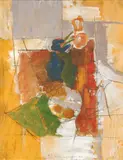 Nature morte by Joachim Weingart, Gouache, sold Jan 2025