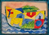 λ Sans titre by Jean Clerté, 1986, Aquarelle, sold Sep 2024