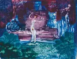 Sans titre vers 1935 by Eugène Gabritschevsky, Gouache sur papier (annotée au dos), sold Sep 2024