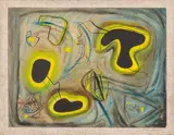 λ Sans titre by Claude Georges, Encre, lavis et gouache sur papier, annoté au dos, sold Sep 2024