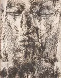 Portrait by Marianne Guignard, Encre et crayon sur papier, sold Sep 2024