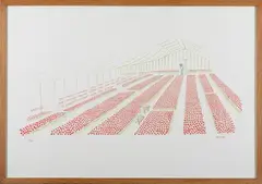 Tulipes by Jean-Jacques Sempé, Lithographie signée et numérotée, sold Feb 2026