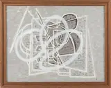 Sans titre (i011) by Gilbert Thevenot, Gouache sur papier, sold Jan 2026