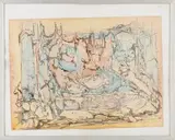 Sans titre (i04) by Gilbert Thevenot, Encre brune et aquarelle sur papier, sold Jan 2026