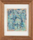 Sans titre (i489) by Gilbert Thevenot, Gouache sur carton, sold Jan 2026