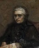 Sans titre - Potrait d'une vieille dame by Jean Dallaire, Pastel, sold Mar 2026