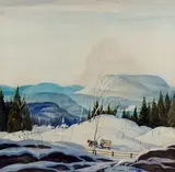 Sans titre - Paysage by Graham Noble Norwell, Aquarelle, sold Mar 2026