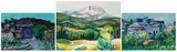 Mont St-Victoire, Provence by Jori Smith, Aquarelle, sold Mar 2026