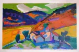 Paysage de Provence by Pierre Anbrogiani, Lithographie en couleurs sur papier, sold Oct 2026