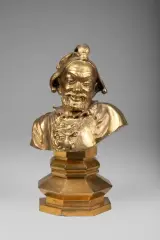 Le Fou du Roi by Alfred Barye, Bronze à patine dorée, sold Aug 2026