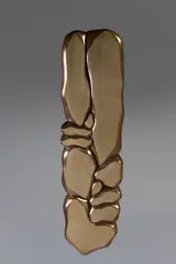 Composition by Minoru Kano, 1974, Bronze, sold Aug 2026