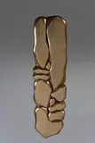 Composition by Minoru Kano, 1974, Bronze, sold Aug 2026